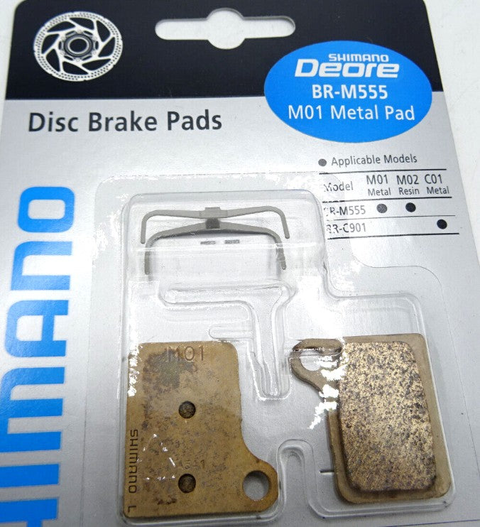 SHIMANO Brake Pads Disc Deore BR-M555 METAL