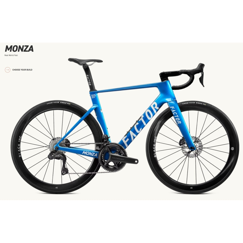 Factor Bikes Monza Frame -Standard Package (Build to your Spec)