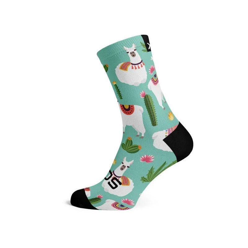 Sox Footwear Premium Performance Cycling Socks - Llama