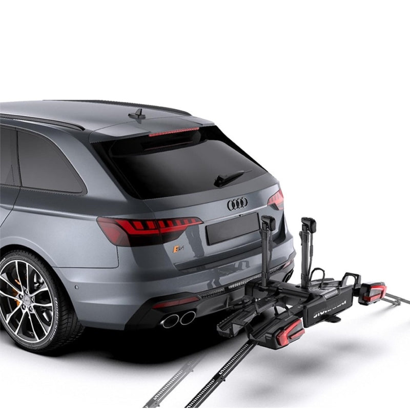 Stowaway E-glide Pro 2 Platform Car Rack E-bike Carrier - Tow Ball Mount - 2 Bikes