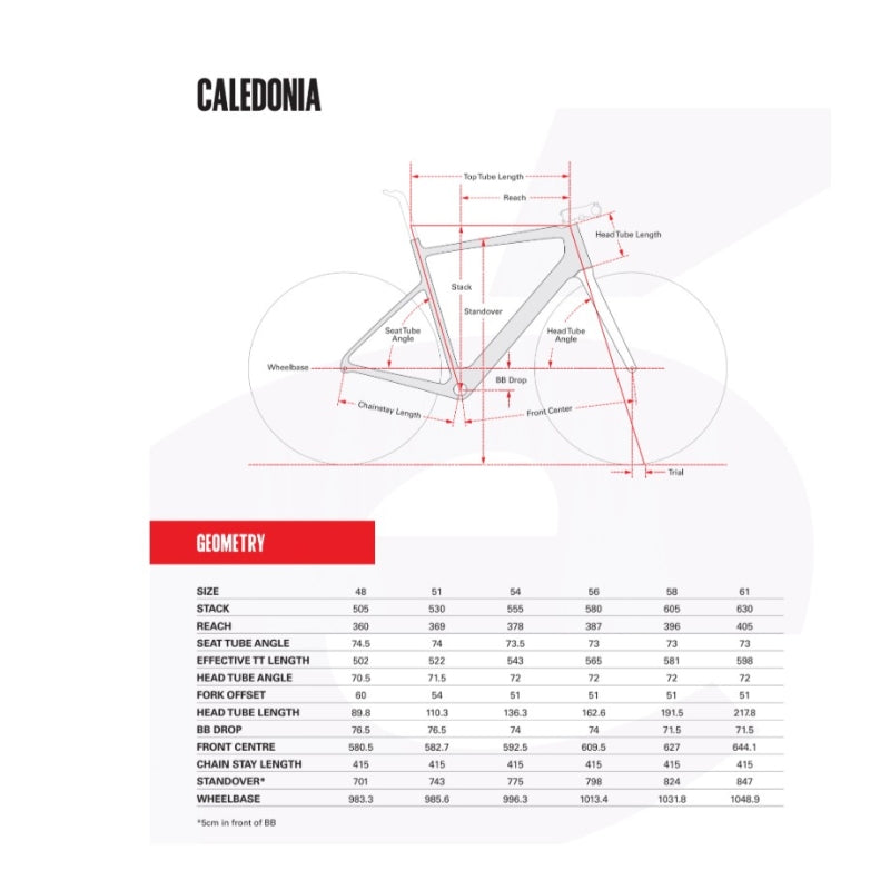 Cervelo 2026 Caledonia 105