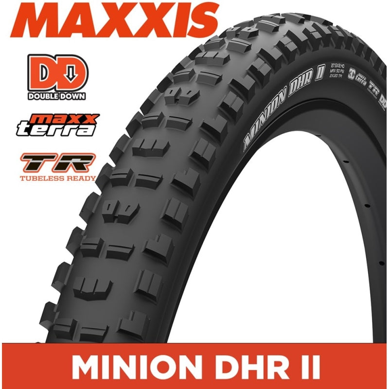 Maxxis Minion Dhr II - 29X2.4 - New Maxxterra DD Double Down 120X2 - TR Fold