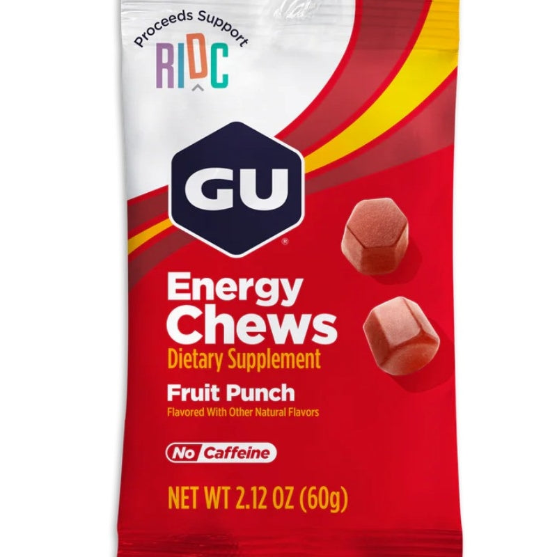 GU Energy Chews Fruit Punch