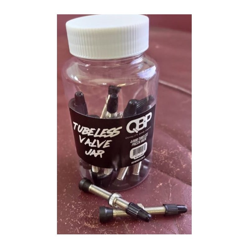 Qbp Tubeless Valves - 44MM Presta Valve Set