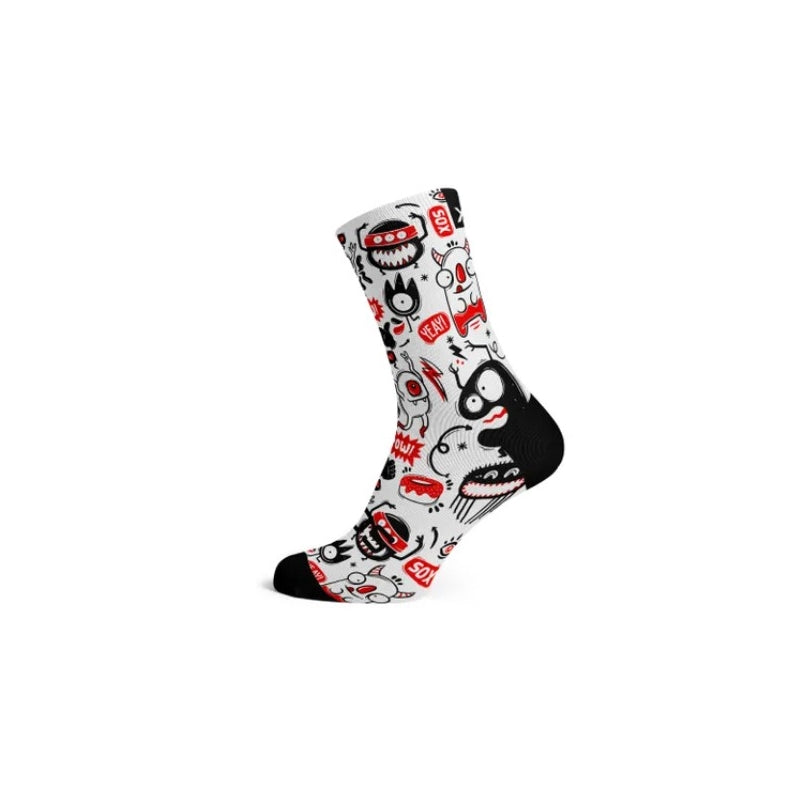 Sox Footwear Premium Performance Cycling Socks -monsters