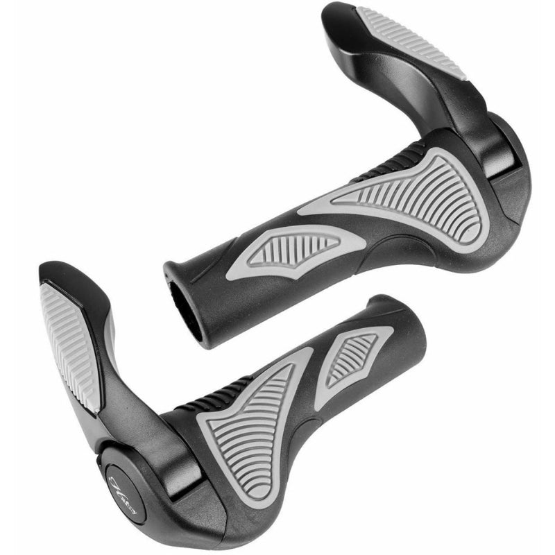 Hafney Ergonomic Grips With Adjustable 134MM Length With Bar End