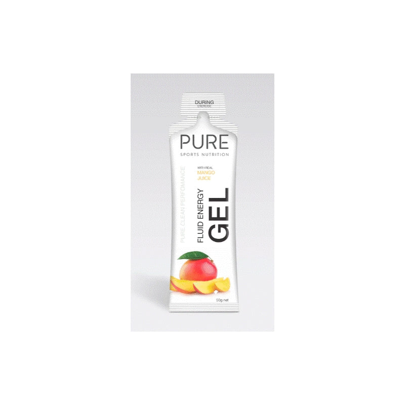 Pure Fluid Energy Gels - Mango - 50G