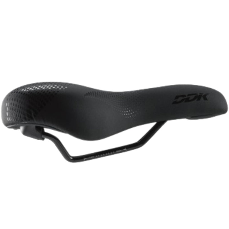 Ddk Saddle - Hybrid With Memory Foam - Steel Rail - 263X198MM