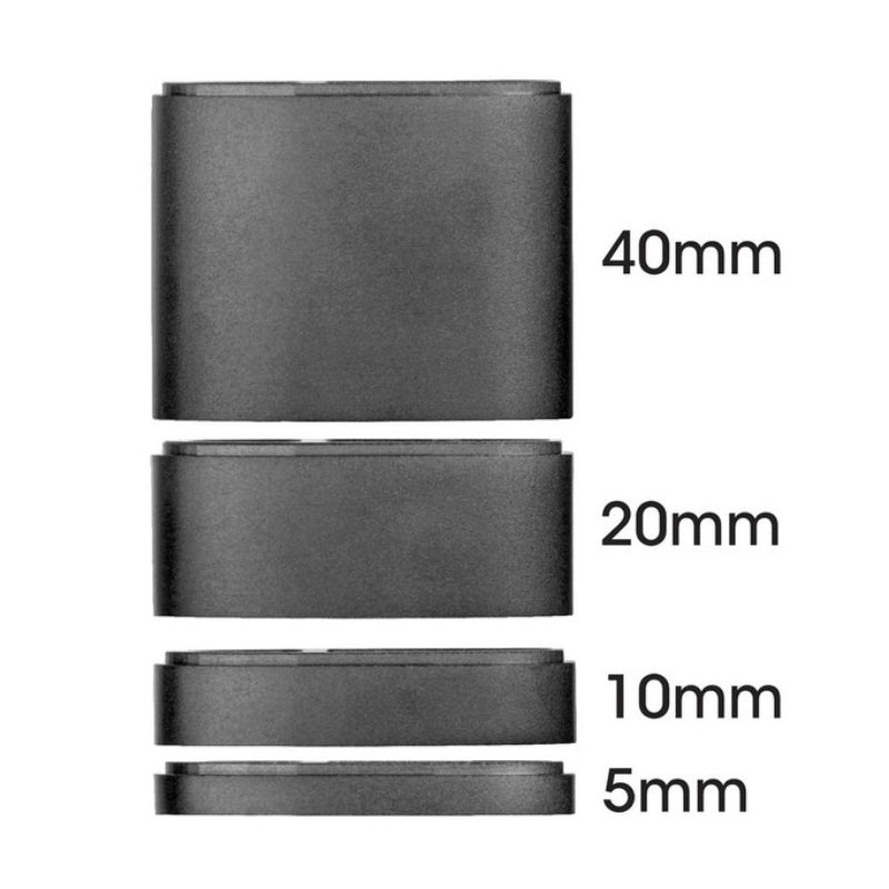 Profile Design A3A High Alloy Riser (tri) - 5/10/20/40MM With 10MM Bridge
