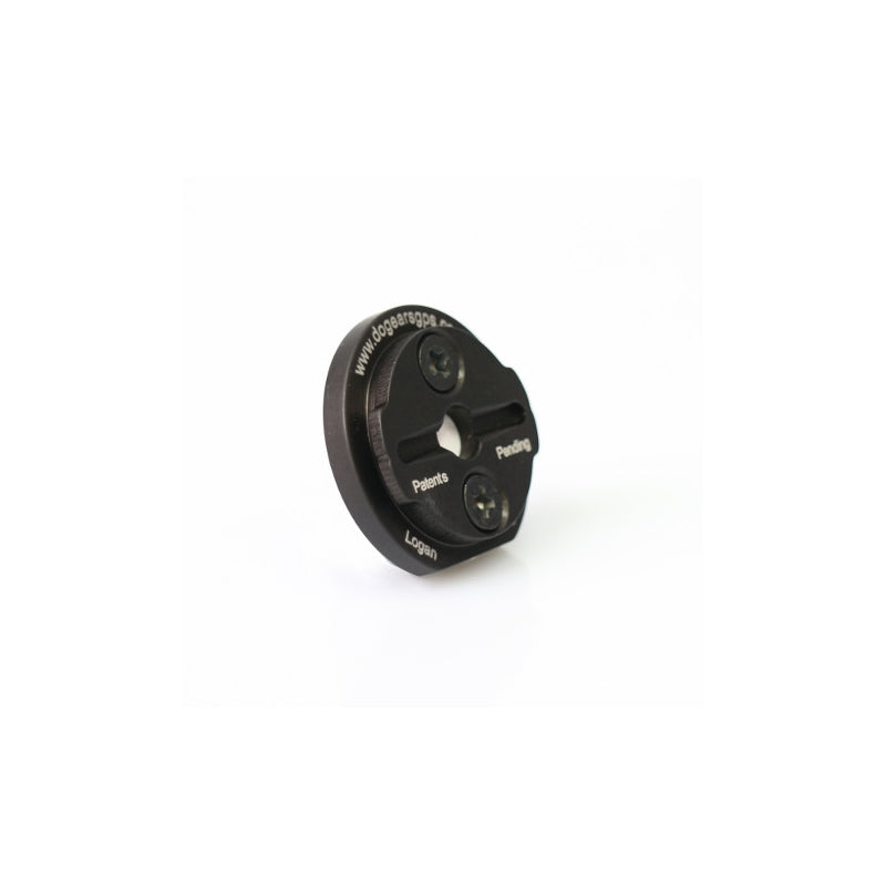 Dog Ears Replacement Plate Kit Black (for Garmin QR Mount)
