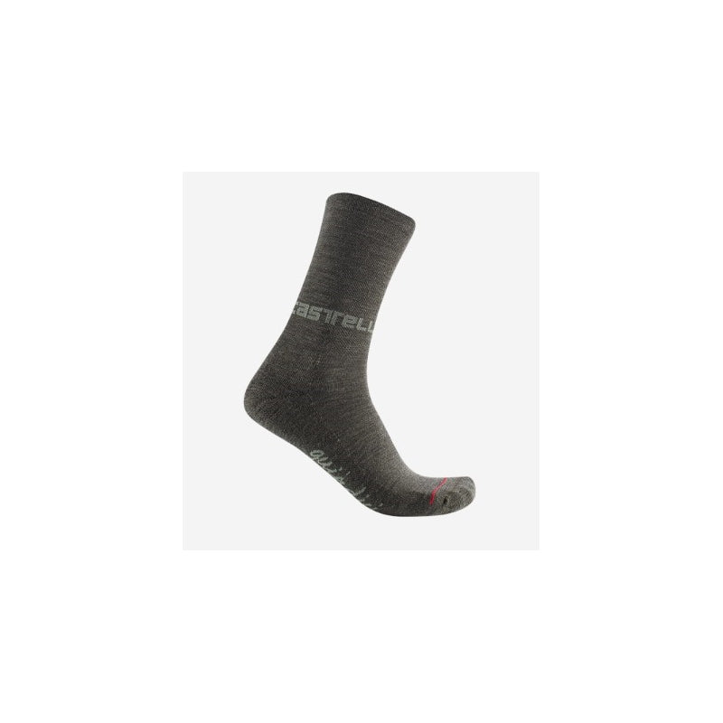 Castelli Womens Castelli Quindici Soft Merino W Sock Military Green