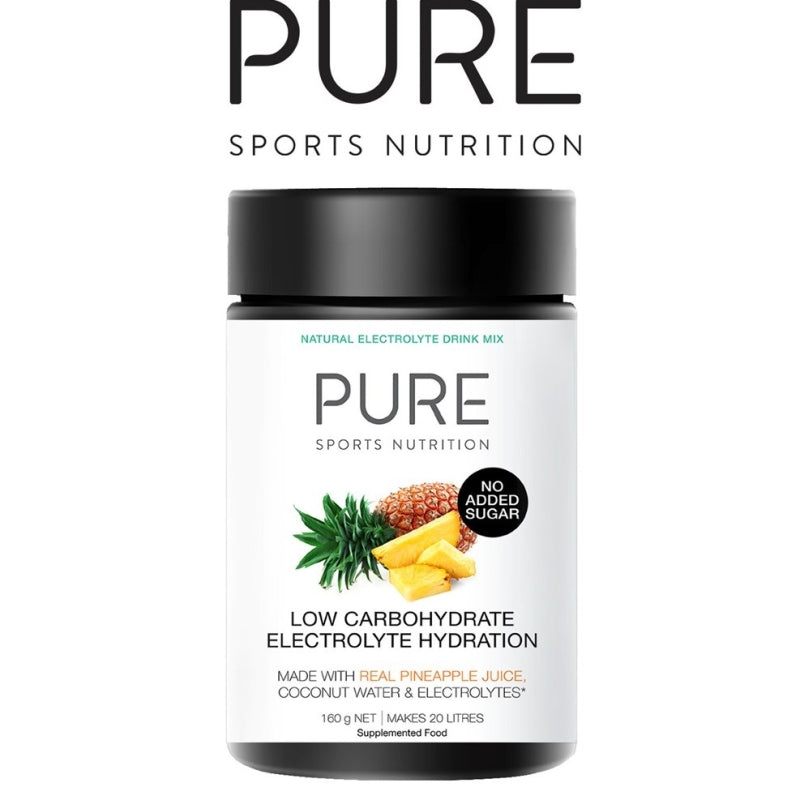 Pure Electrolye Hydration Tub - Low Carb - PINEAPPLE