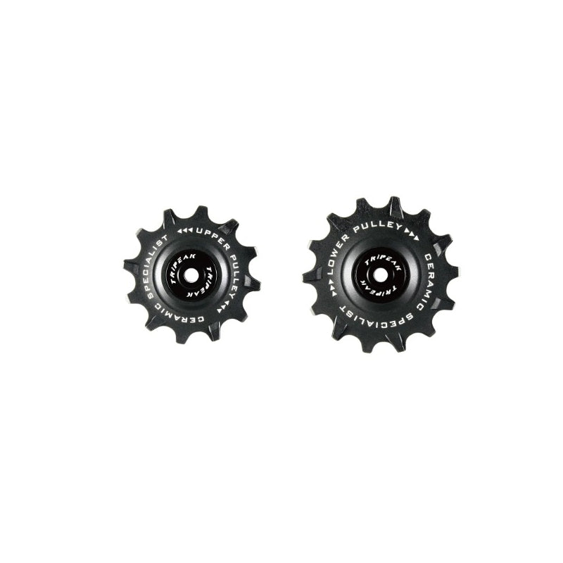 Tripeak Shimano (road) 91XX/80XX/90XX/68XX Series Tripeak Pulley Wheel (steel Bearing) Jocky Wheel 12T Supe