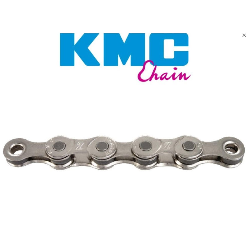Kmc Chain Kmc Z8.1 6 7 8 Speed 1/2 X 3/32 X 116L With Connector Grey/ Grey (almost Silver) 25PCS Worksho