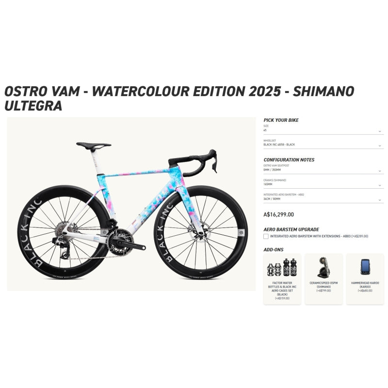 Factor Bikes Ostro Vam - Watercolour Edition- Ult DI2