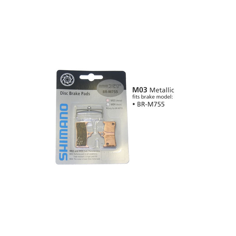 Shimano M03 Disc Pads Deore xt m03 metal