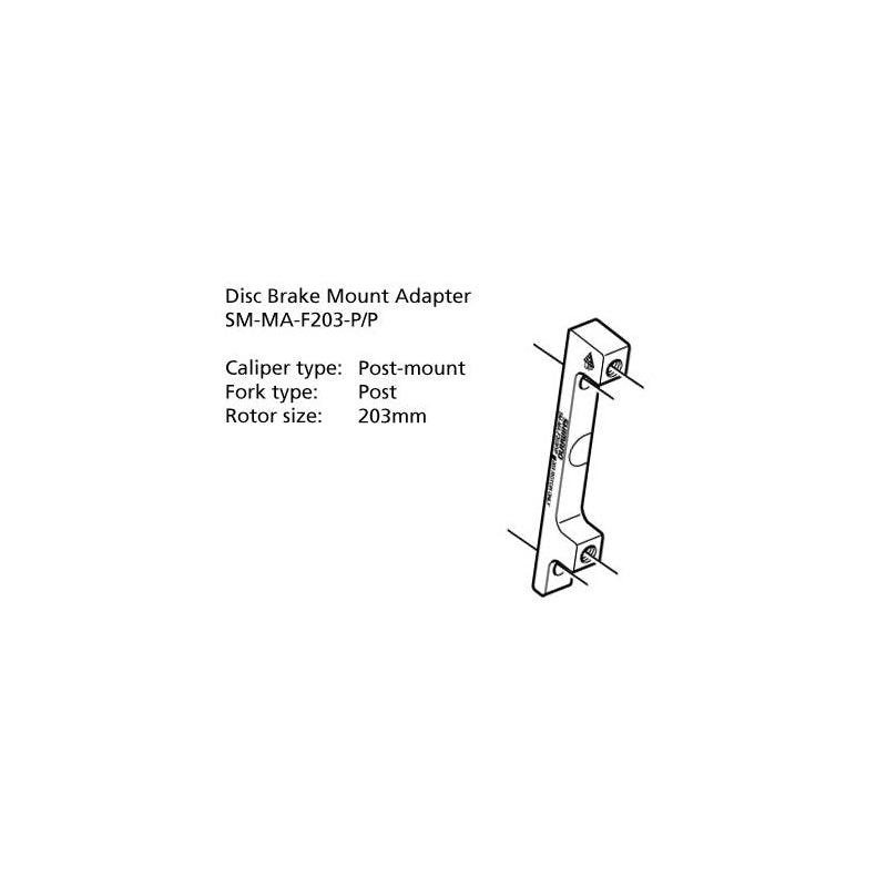 Shimano SM-MA-F203-PP Disc Mount Adaptor