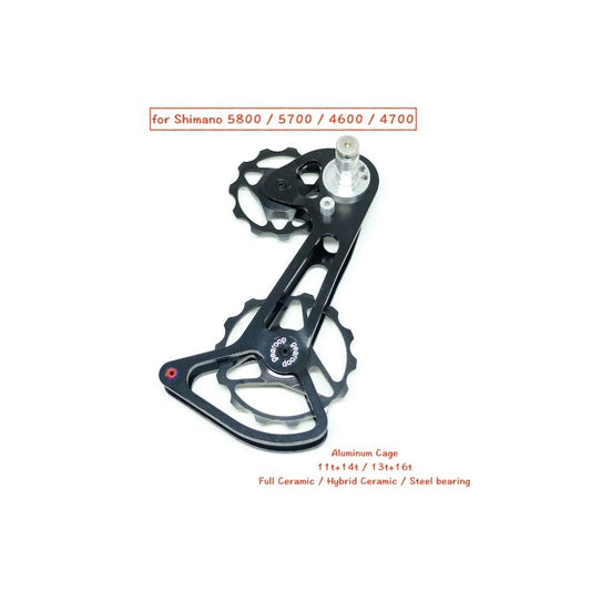 Shimano Gearoop All New Modified Full Ceramic Derailleur Cage For Shimano 13T/16T