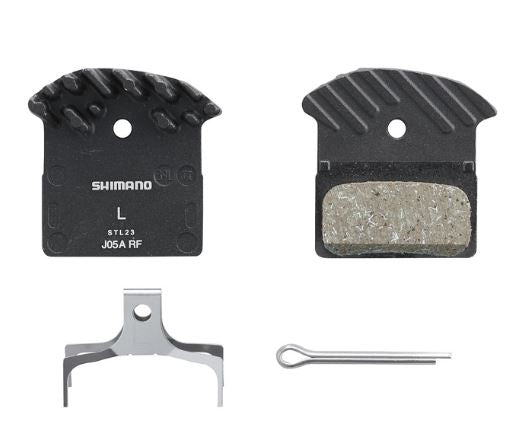 Shimano  DISC BRAKE PAD RESIN WITH FIN J05A-RF 1 PAIR