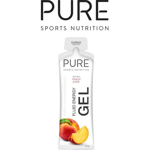 Pure Fluid Energy Gel - Peach- 50G