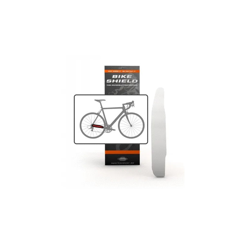 Bikeshield Stay Shield (bike Protection That Is Tough Totally Clear Non-yellowing Lightweight Self-h