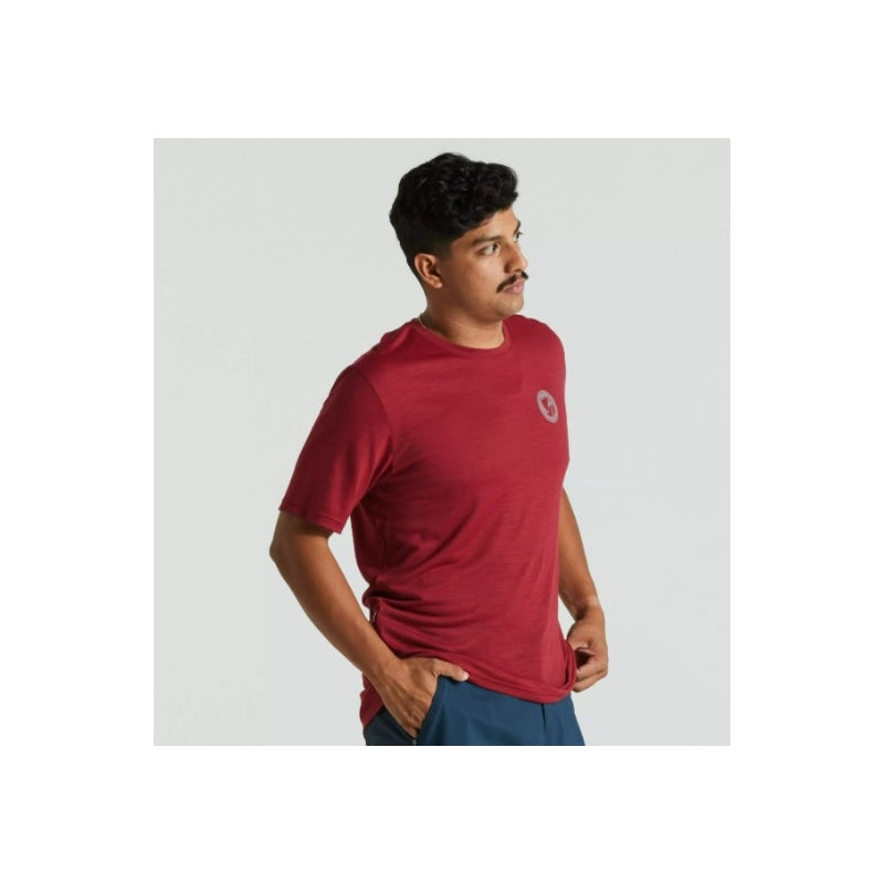 Specialized Men's Specialized/fjallraven Wool Short Sleeve Tee