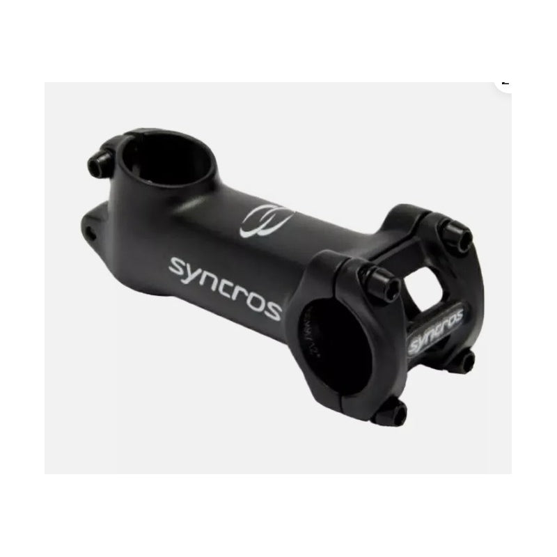 Syncros Stem 31.8 Road Stem Anodised Alloy 90MM Black - 12DEG(TAKE-OFF New Bikes)