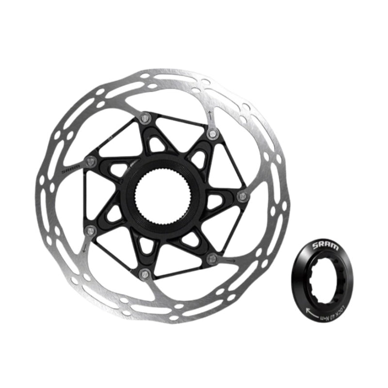 Sram Rotor Centerline 2 Piece Centerlock 160MM Black Lockring