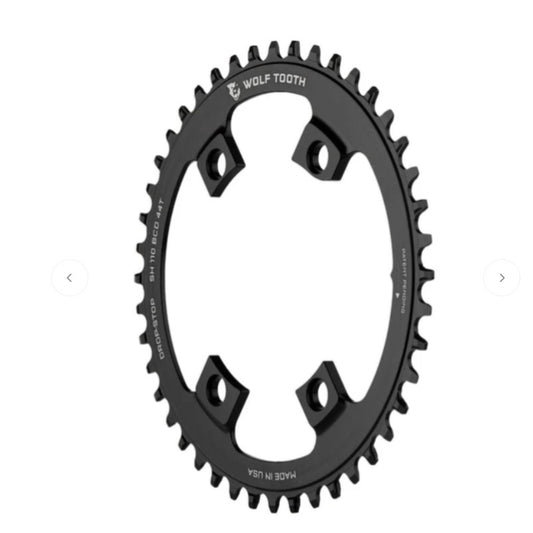 Wolf Tooth 110 Asymmetric 4-BOLT Shimano Chainring 46T