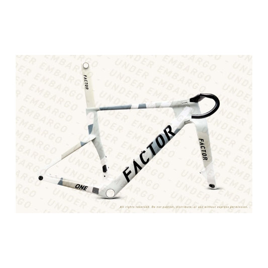 Factor Bikes One Frameset Premium Package + Wheelset (nimbus grey in 56 instore)