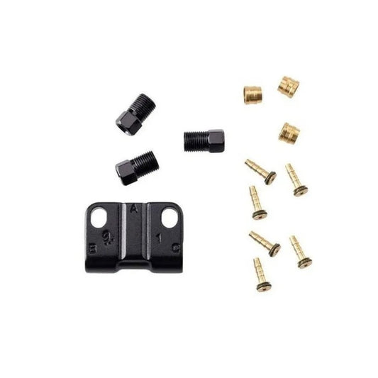 Tektro Hose Connector Kits For Twin Brake W/ Connectors (splitter)