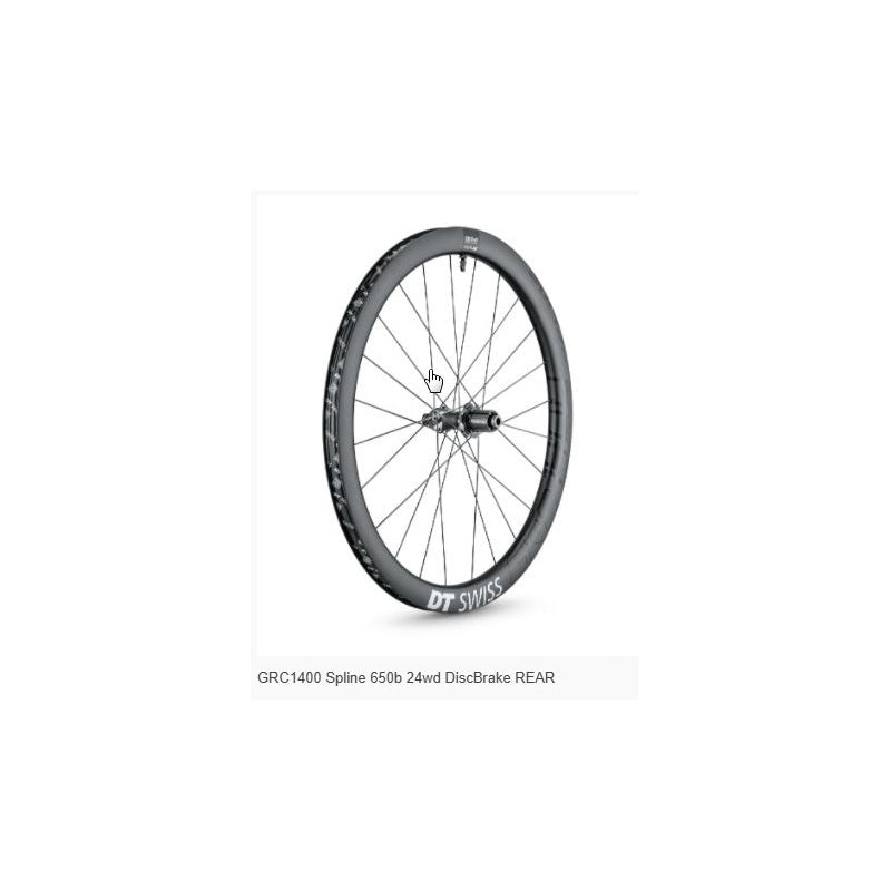 DT Swiss GRC1400 Spline 650B 24WD Discbrake Rear