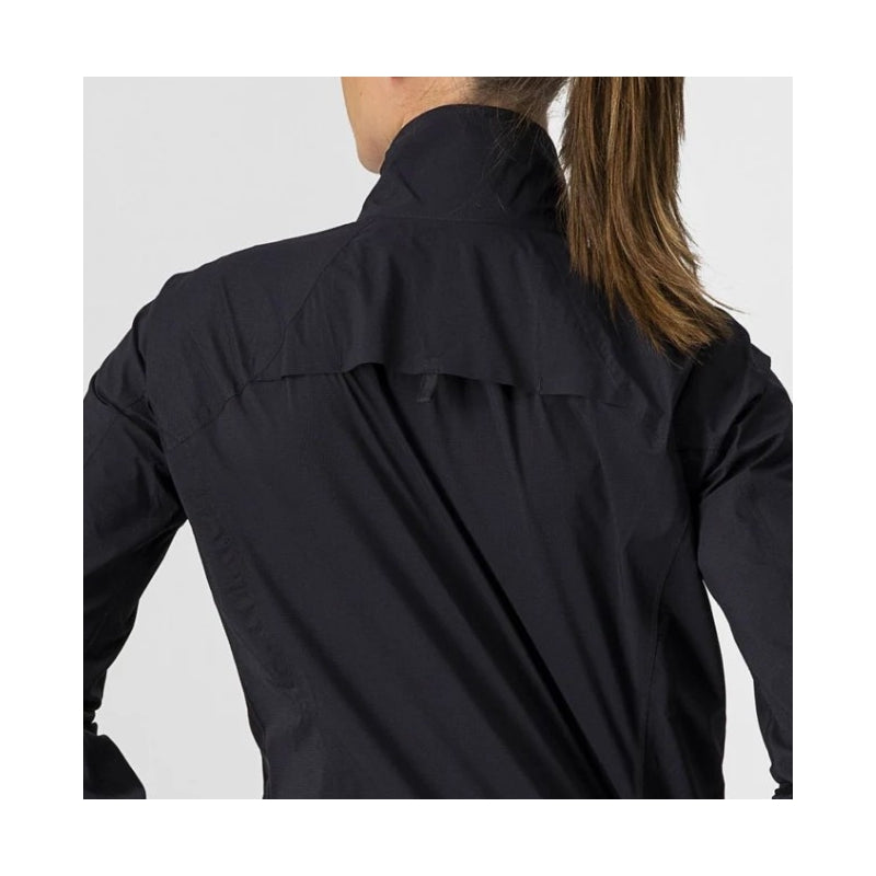 Castelli Emergency 2 W Rain Jacket Light Black