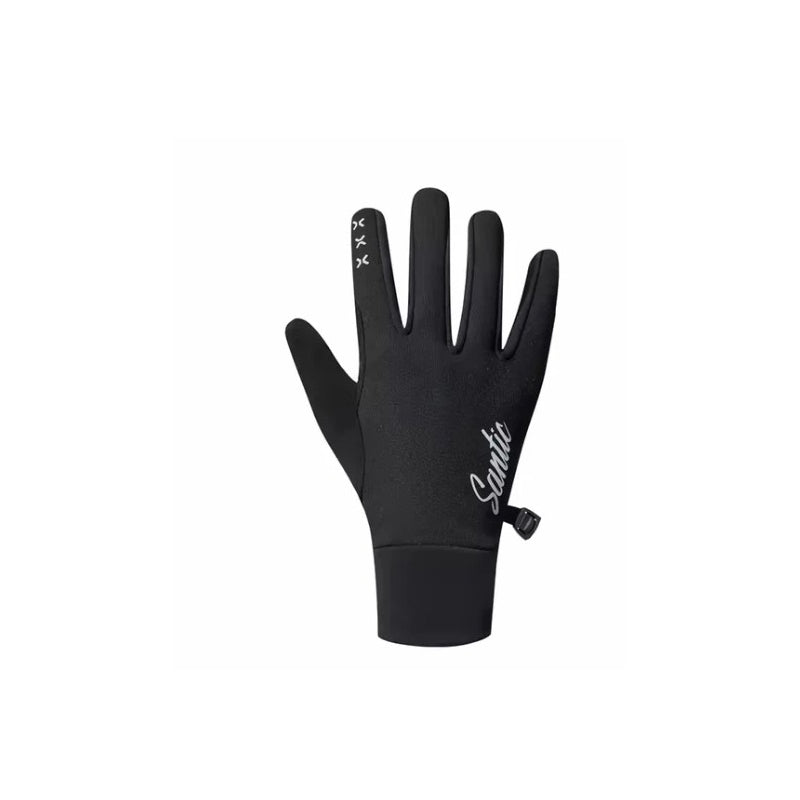 Santic Gloves Zorun Long Finger Black