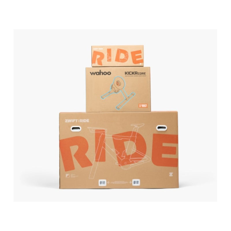 Zwift Ride + Wahoo Kickr Core 2 Bundle (inc Zwift Cog)