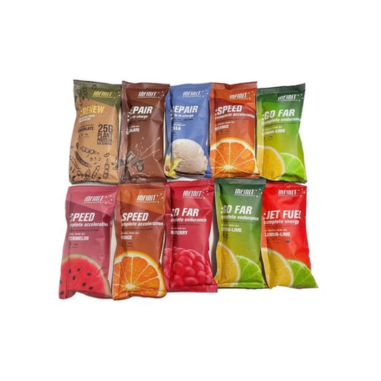 Infinit Nutrition Sample Pack - Mix Of 10X Singles Serves