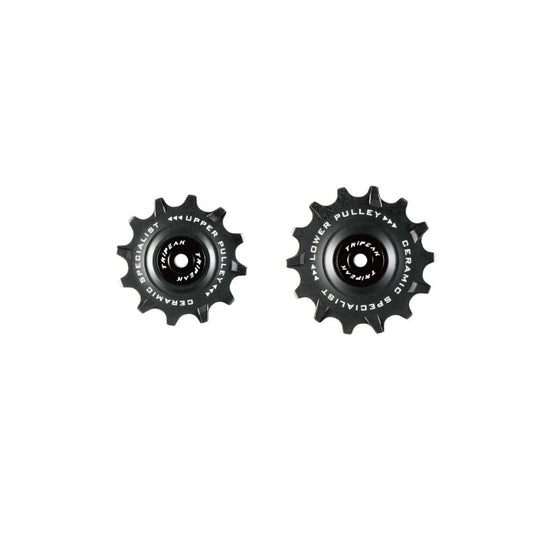 Tripeak Shimano (road) 91XX/80XX/90XX/68XX Series Tripeak Pulley Wheel (steel Bearing) Jocky Wheel 12T Supe