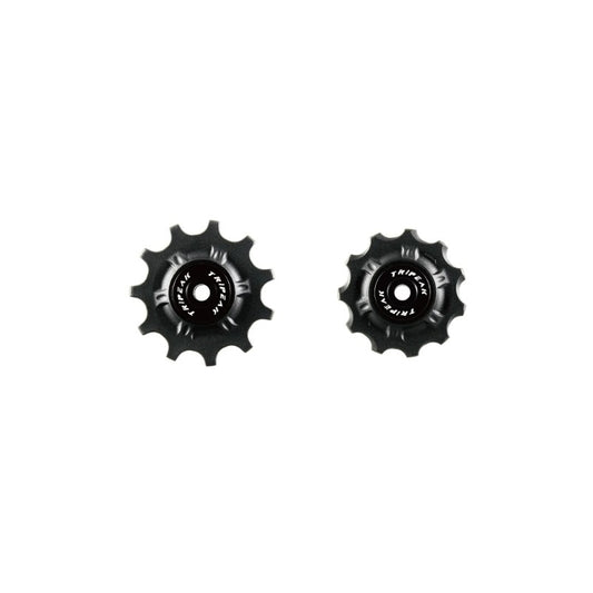 Tripeak Shimano/sram/campy Road Bike Compatible 11TOOTH / 11SPEED (black Cap) Tripeak Pulley Wheel (ceramic