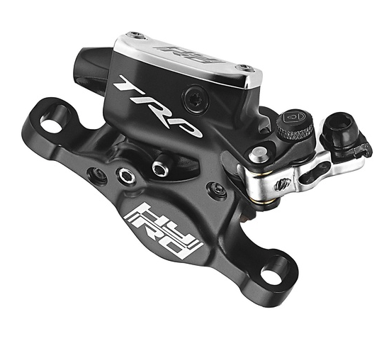 Trp Trp Hy-rd Cable Actuated Hydraulic Disc Brake Calliper Black. Flat Mount
