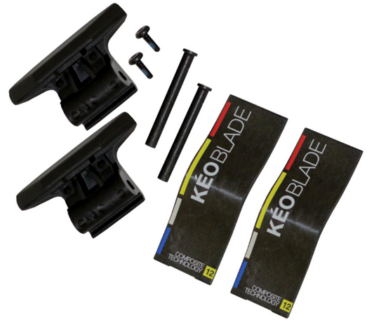 Look Keo 2 Replacement Carbon Blades Black 12NM