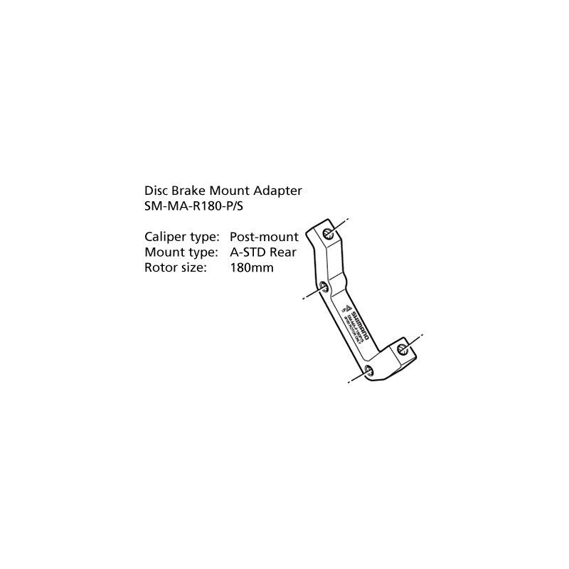 Shimano SM-MA-R180-PS Disc Adapter