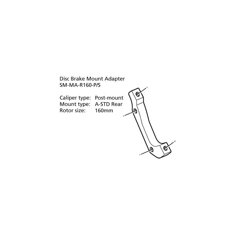 Shimano SM-MA-R160-PS Disc Adaptor