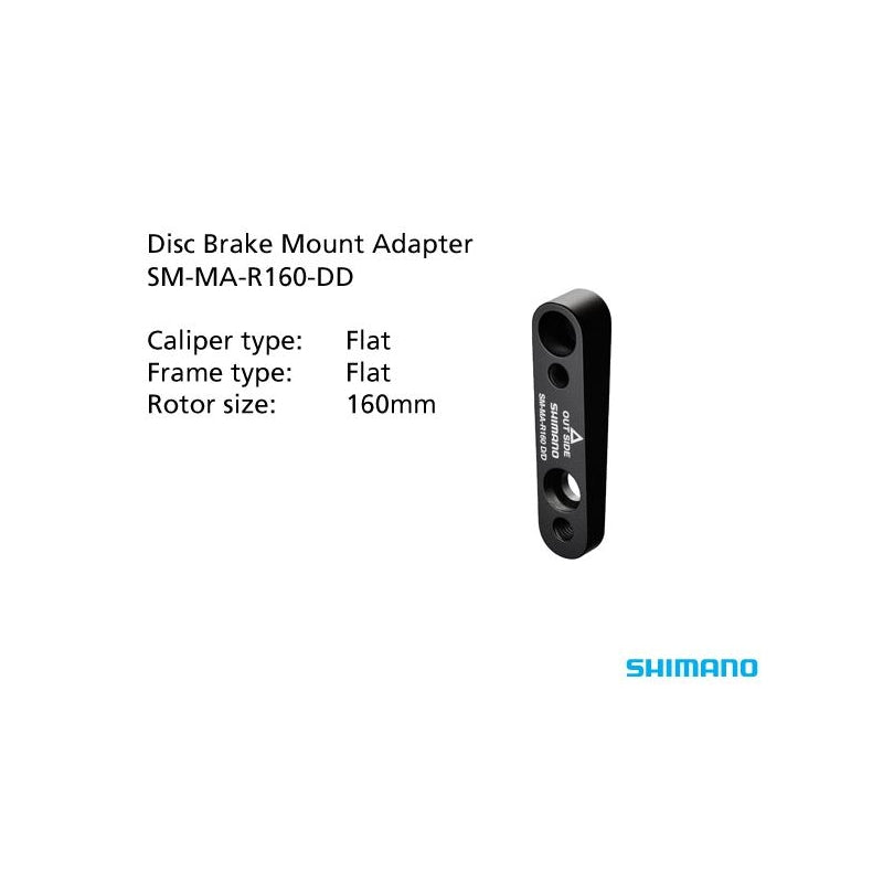 Shimano SM-MA-R160-DD Adapter 160MM Front Disc Flat Mount / 140MM Rear