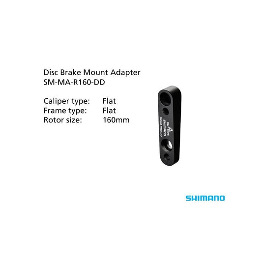 Shimano SM-MA-R160-DD Adapter 160MM Front Disc Flat Mount / 140MM Rear