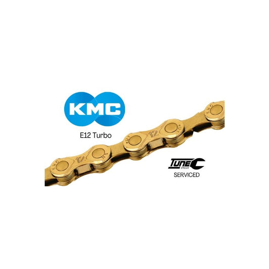 Kmc Chain 12 Speed Kmc E12 130L Ti-n Gold - With Connect Link