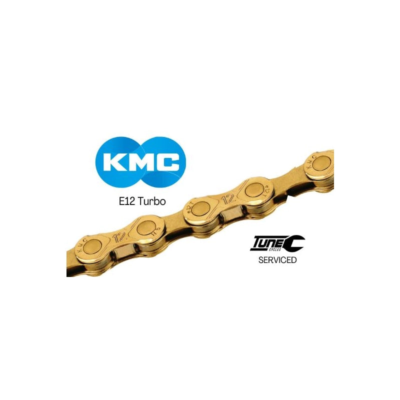 Kmc Chain 12 Speed Kmc E12 130L Ti-n Gold - With Connect Link
