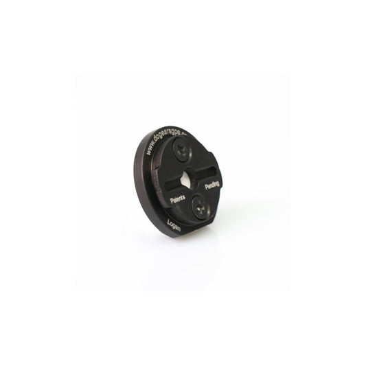 Dog Ears Replacement Plate Kit Black (for Garmin QR Mount)