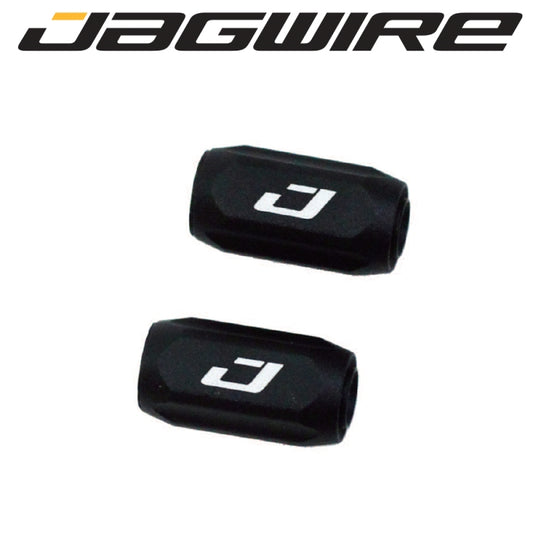 Jagwire Pro Mini Gear Cable Inline Adjusters Indexed Pair Black